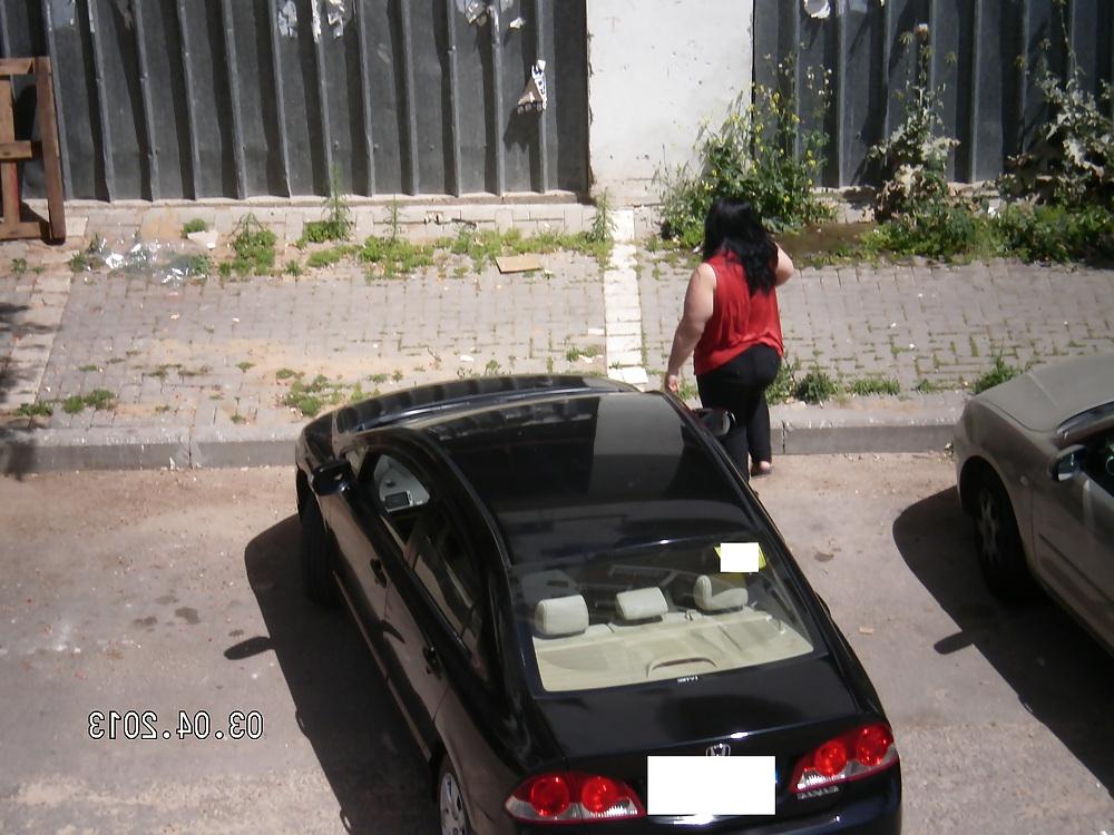 5P Sexy bbw from window