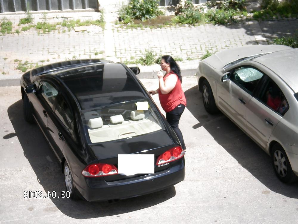5P Sexy bbw from window