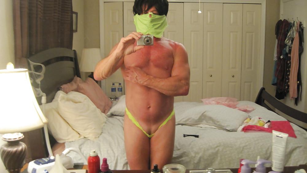 20P Cock-Sucker Sissy in New Victoris Secret Panties
