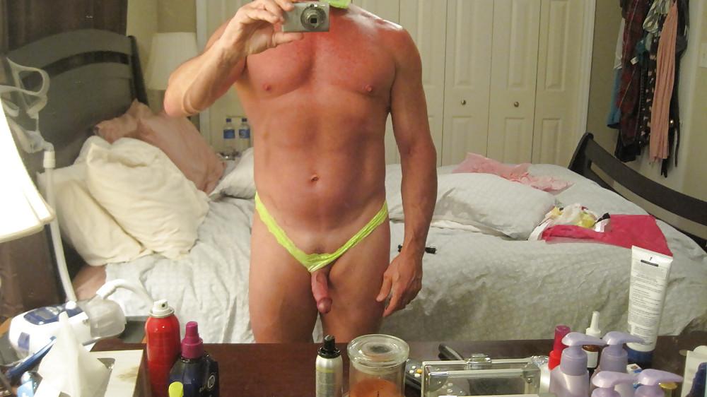 20P Cock-Sucker Sissy in New Victoris Secret Panties