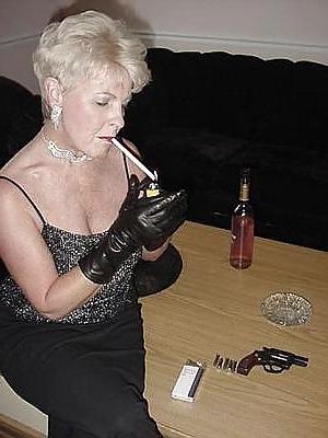25P Leather Gloved Smoking