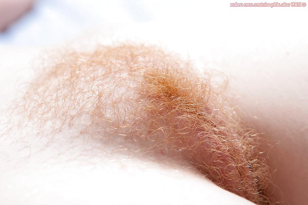 25P More Hairy Red Pussy