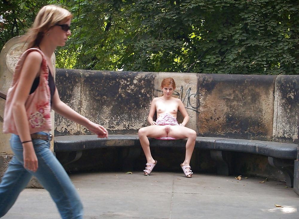 15P Flashing Females 3