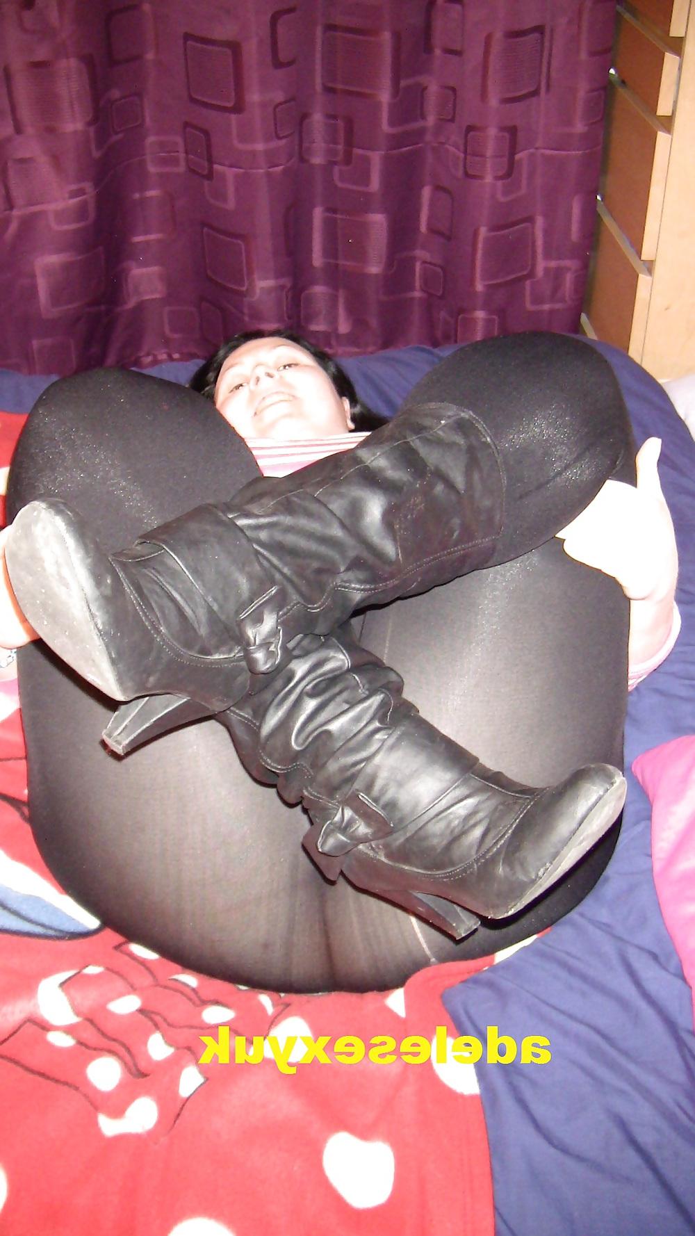 25P See through leggings