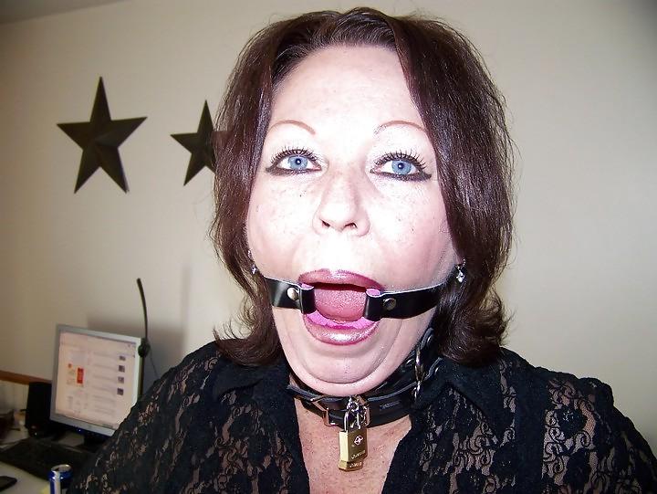 25P Gagged woman
