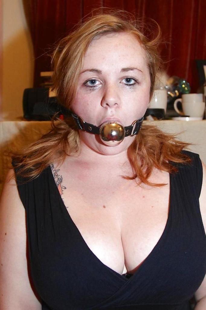 25P Gagged woman