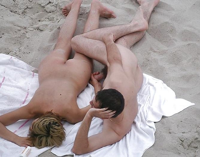 25P Public sex beach set 1