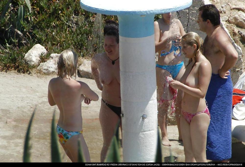 25P Beach undressing, strip or getting nude 3