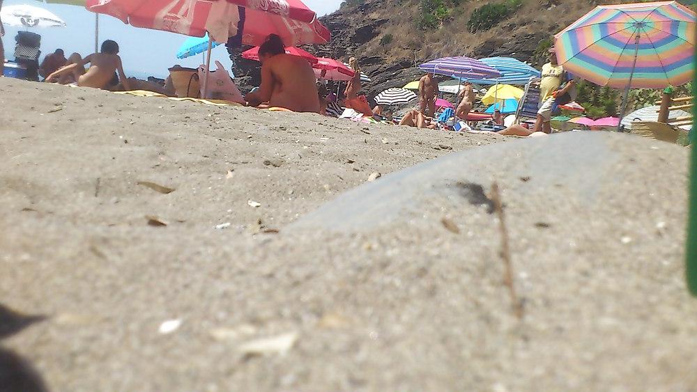 6P A day at the nude beach 