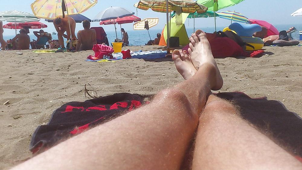 6P A day at the nude beach 