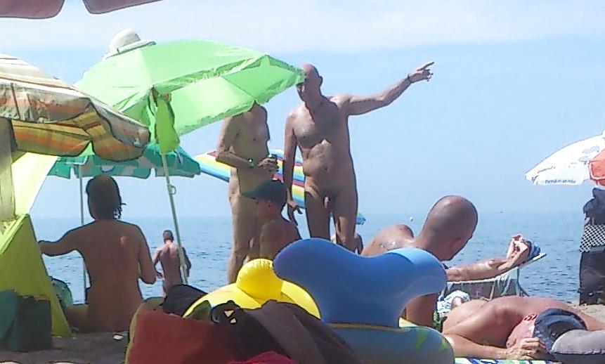 6P A day at the nude beach 