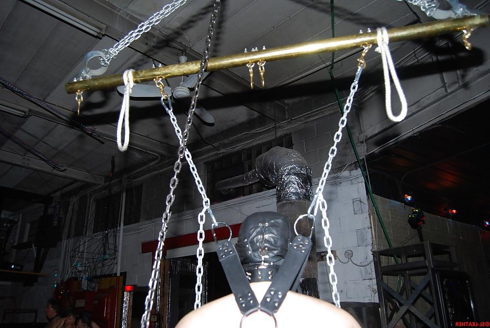 25P SPECIAL  SLAVE FROM QUE.CITY  WITH SL-LEATHER  (PART 3)