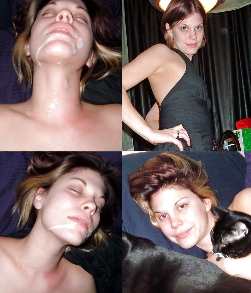 25P BEFORE & AFTER FACIALS 2: TEENS & MILFS TAKE A LOAD