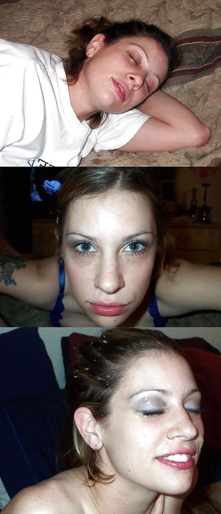 25P BEFORE & AFTER FACIALS 2: TEENS & MILFS TAKE A LOAD