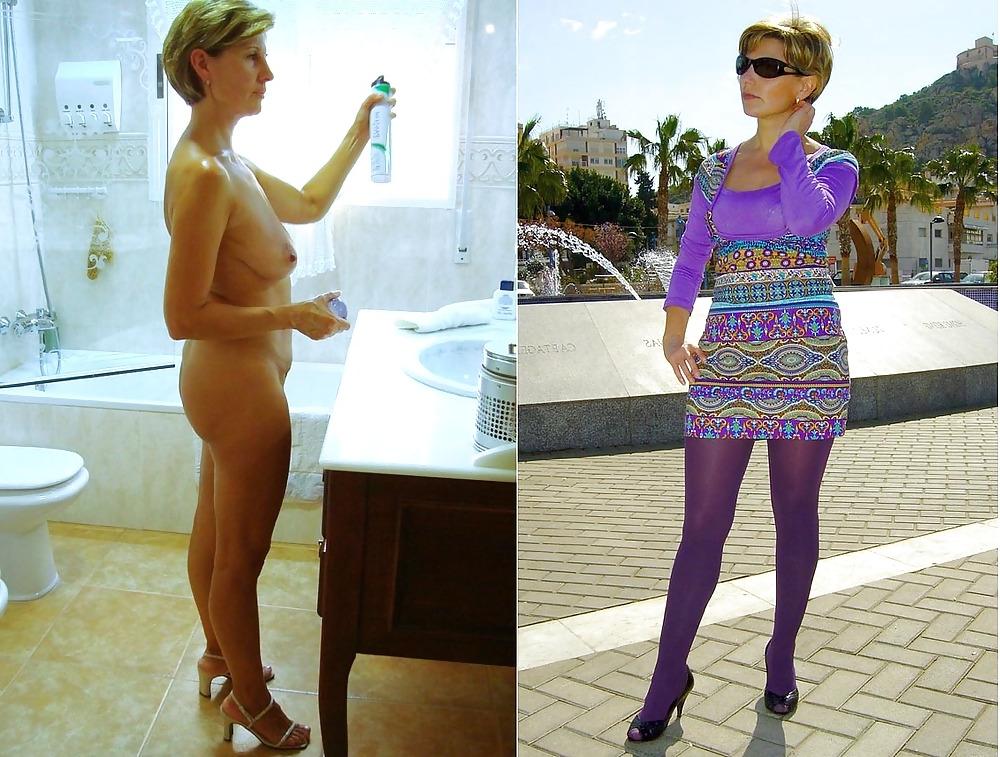 25P Mostly Mature Women Dressed & Undressed II