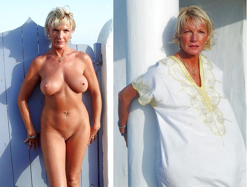 25P Mostly Mature Women Dressed & Undressed II