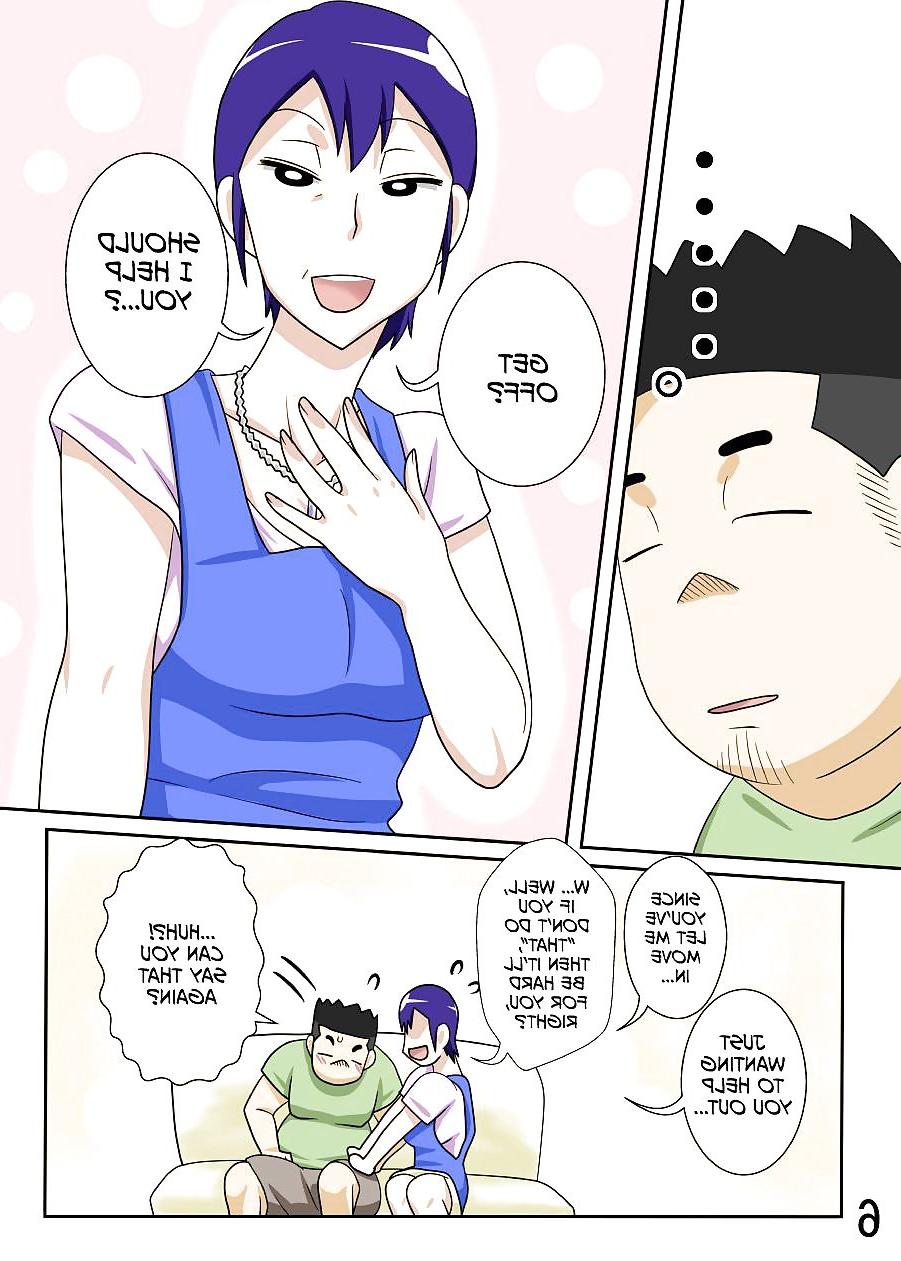 25P While My Wife's Working, I'll Collar Her Mother Hentai