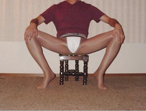 13P Sheer Caress Fitness Tights & jockstrap