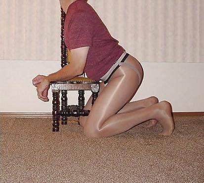 13P Sheer Caress Fitness Tights & jockstrap