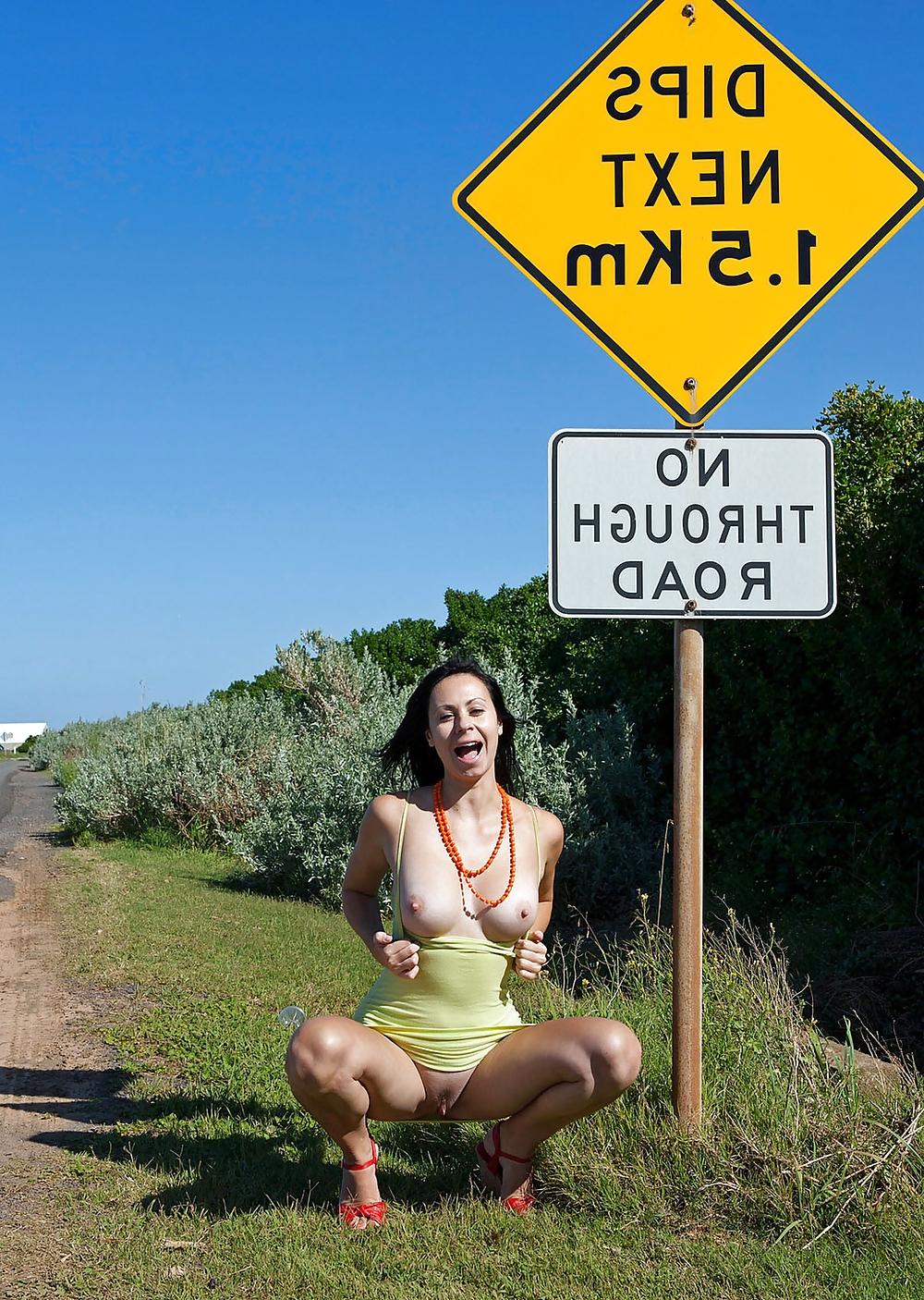15P Flashing Females 18