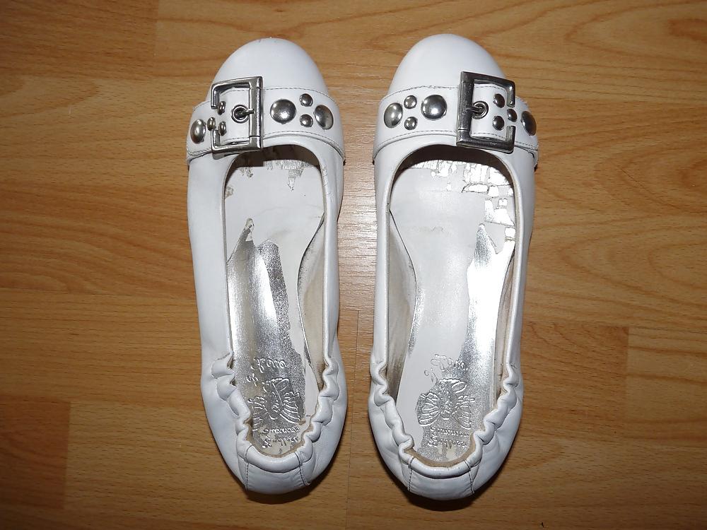 25P Wifes sexy random shoes ballerinas flats nylon