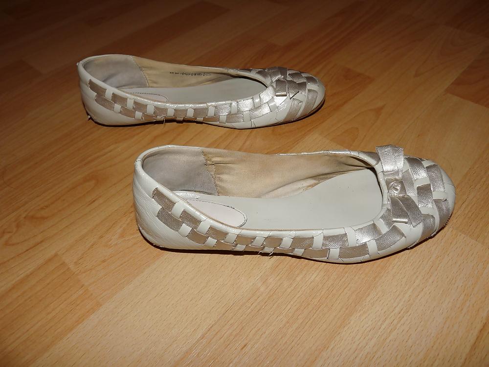 25P Wifes sexy random shoes ballerinas flats nylon