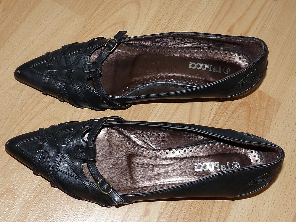 25P Wifes sexy random shoes ballerinas flats nylon