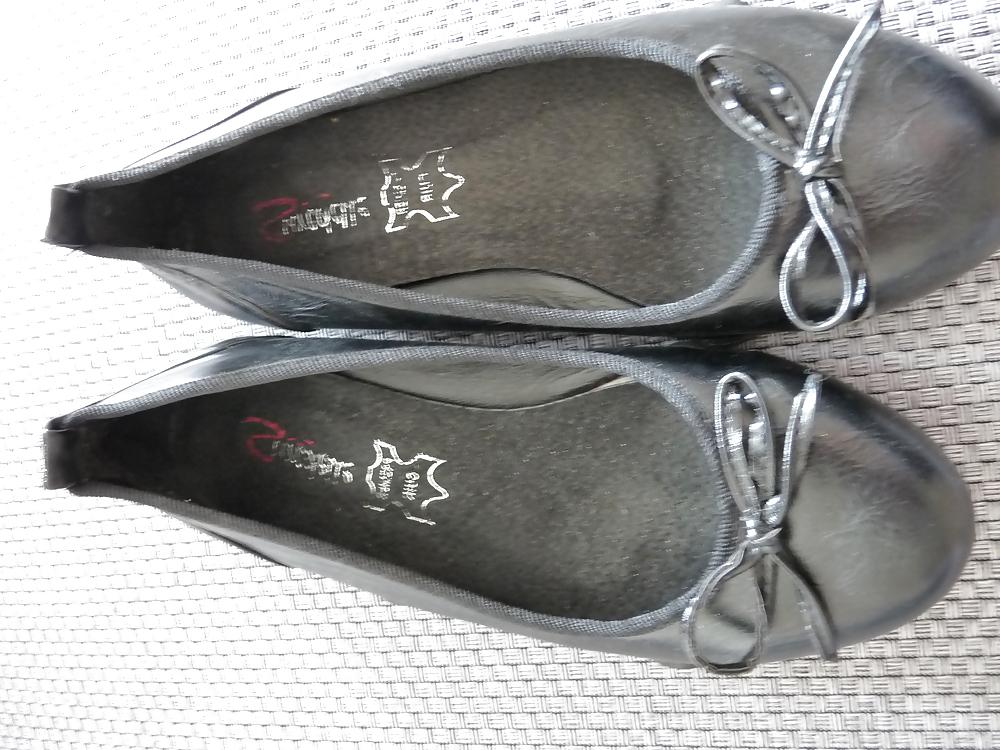 25P Wifes sexy random shoes ballerinas flats nylon