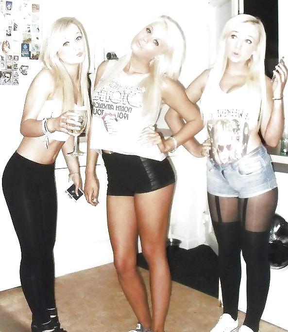 25P Sluts in tight pants! 12
