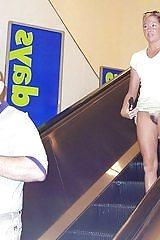 25P Upskirts Without Panties - 2