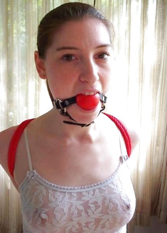 25P Woman gagged
