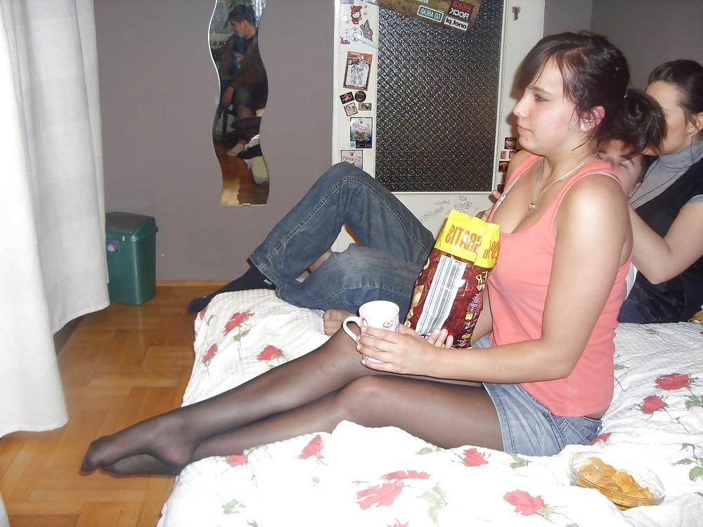 25P Teenager in Nylon #4