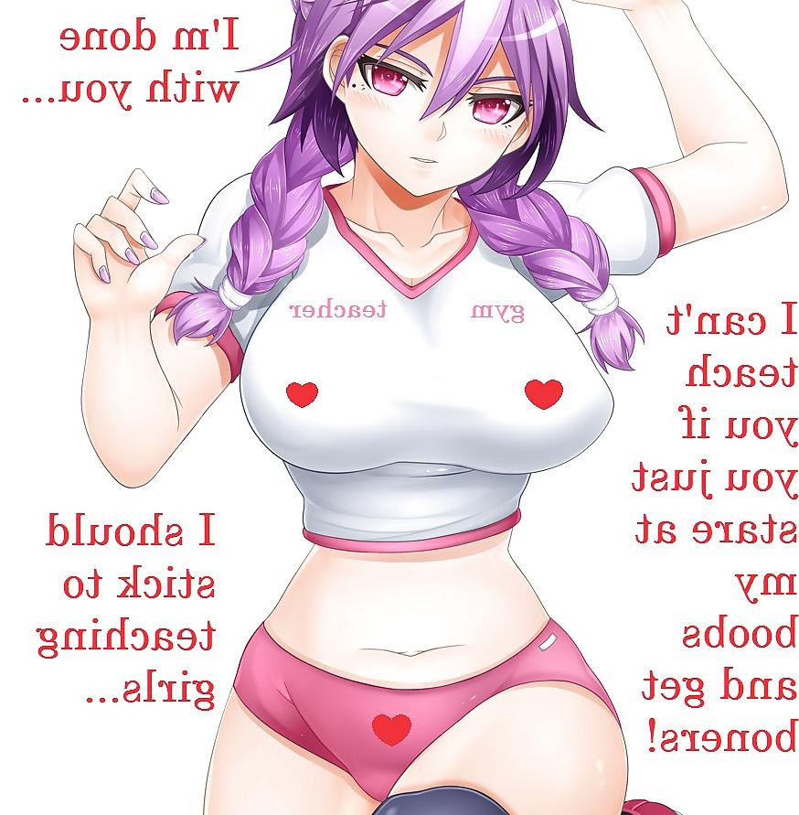 16P Hentai with Captions 6: Gym class!
