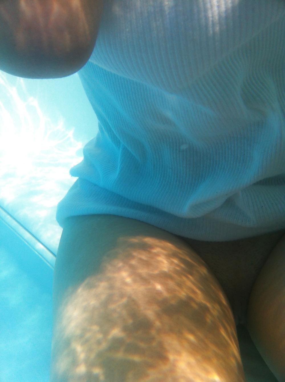 20P Flashing and underwater fun