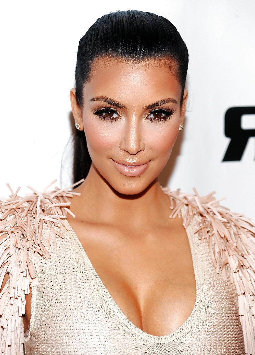 16P Kim Kardashian 7th Annual Leather and Laces Super Bowl Party
