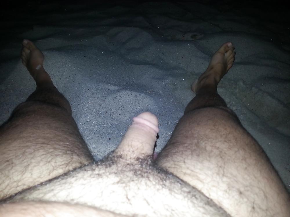 16P My penis on the beach and fuck my woman 