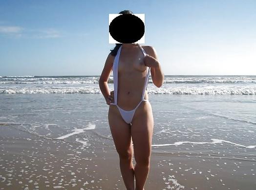 22P Bucetudinha da praia - hot pussy in public beach