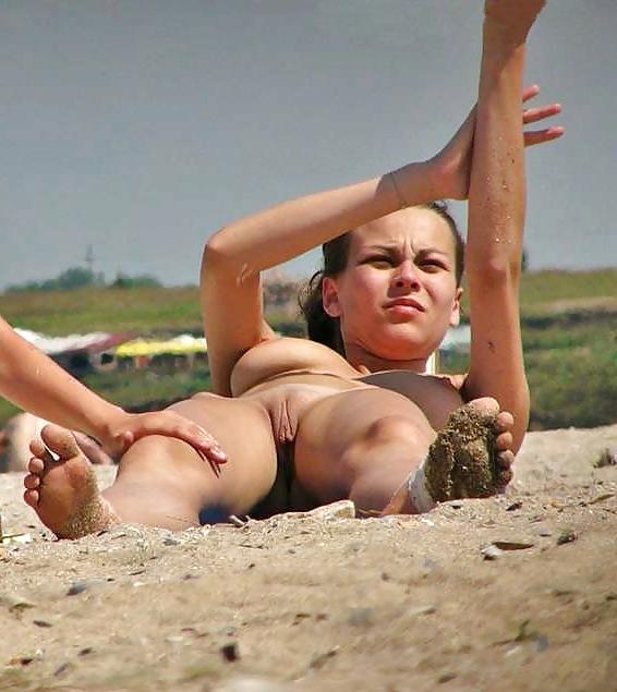 25P Beautiful Day At The Beach 34 by Voyeur TROC