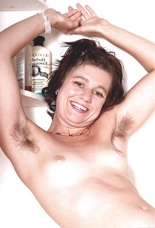 24P Girls with hairy, unshaven armpits R