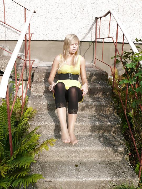 25P Leggins with nylonfeet