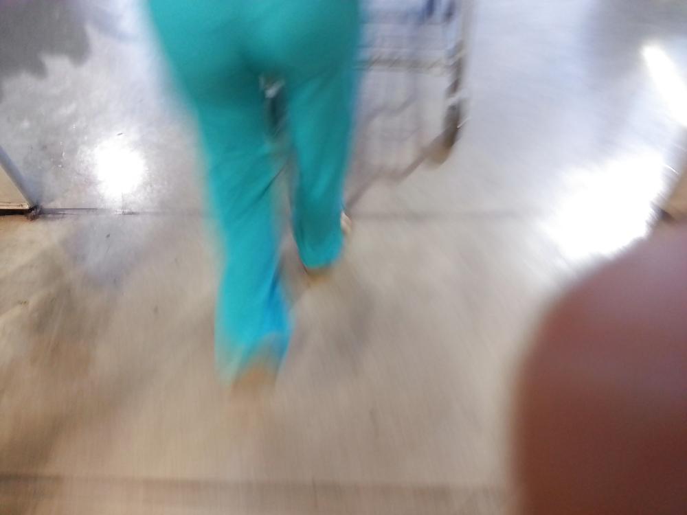 6P Blue yogapants 