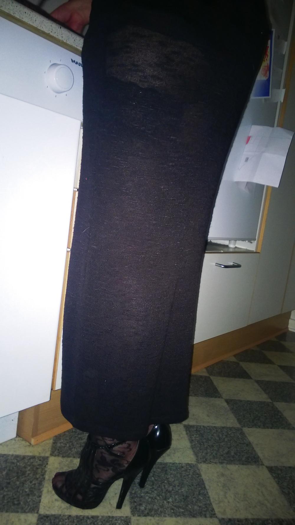 25P Wife i stockings and see through