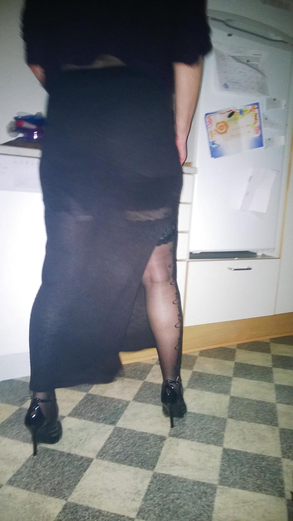 25P Wife i stockings and see through