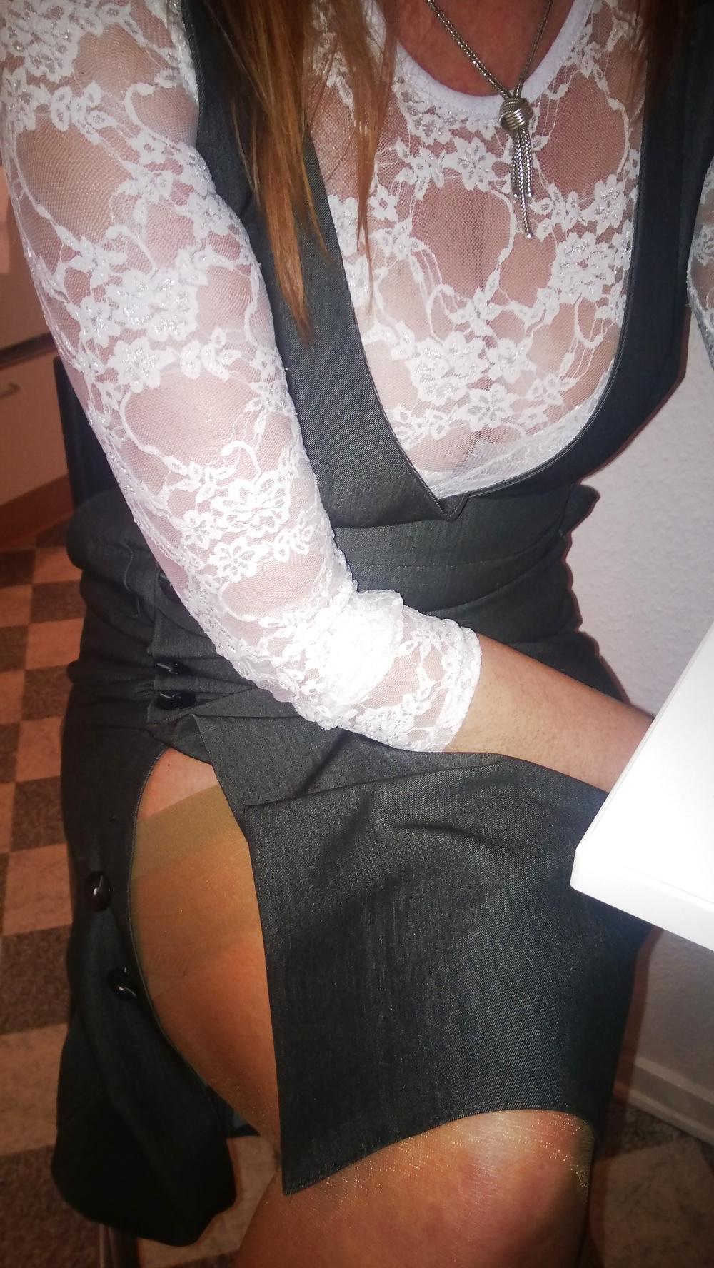 25P Wife i stockings and see through