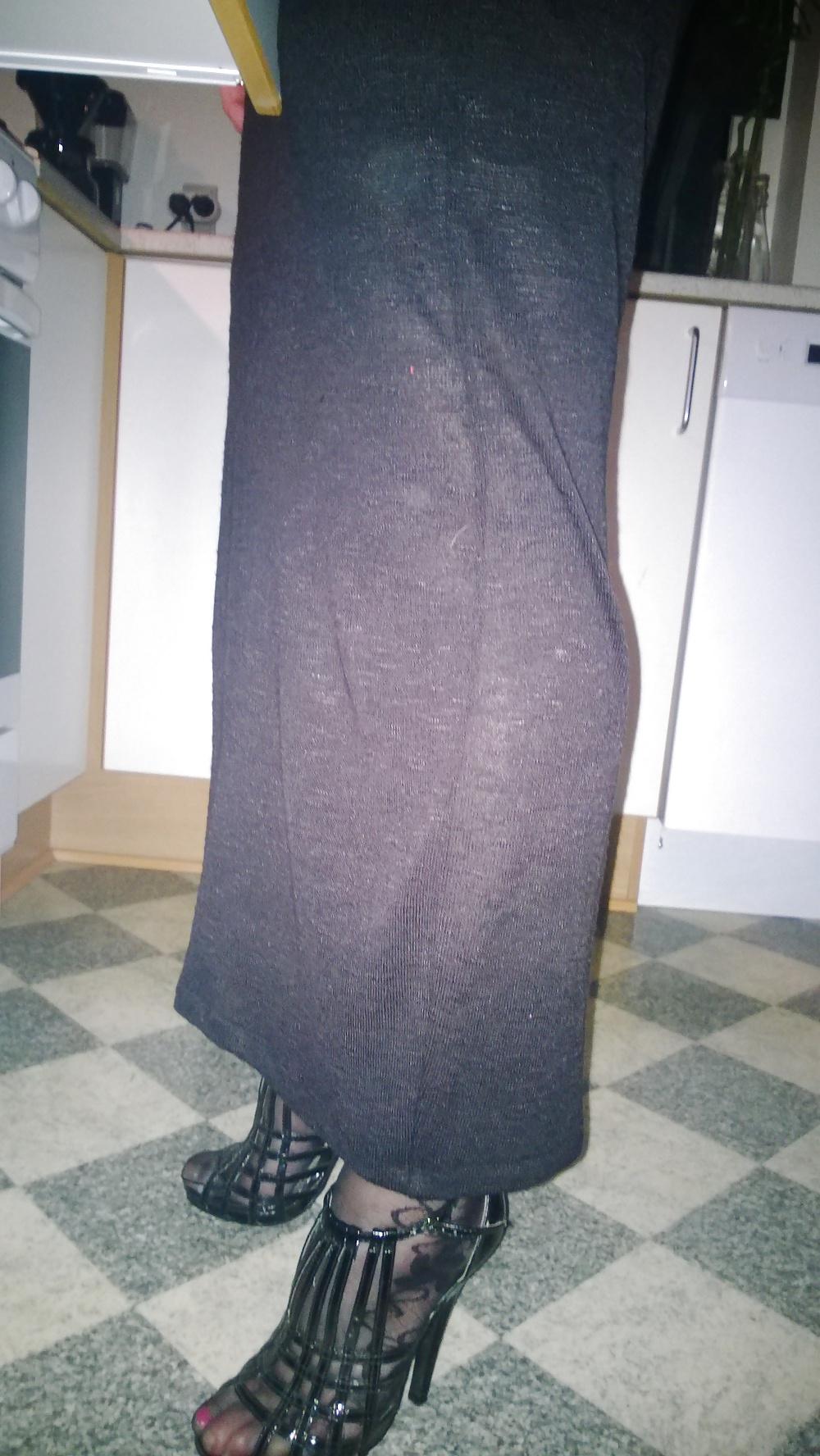 25P Wife i stockings and see through