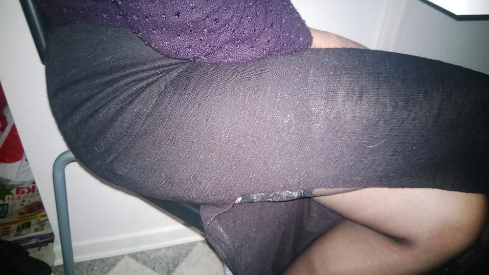 25P Wife i stockings and see through