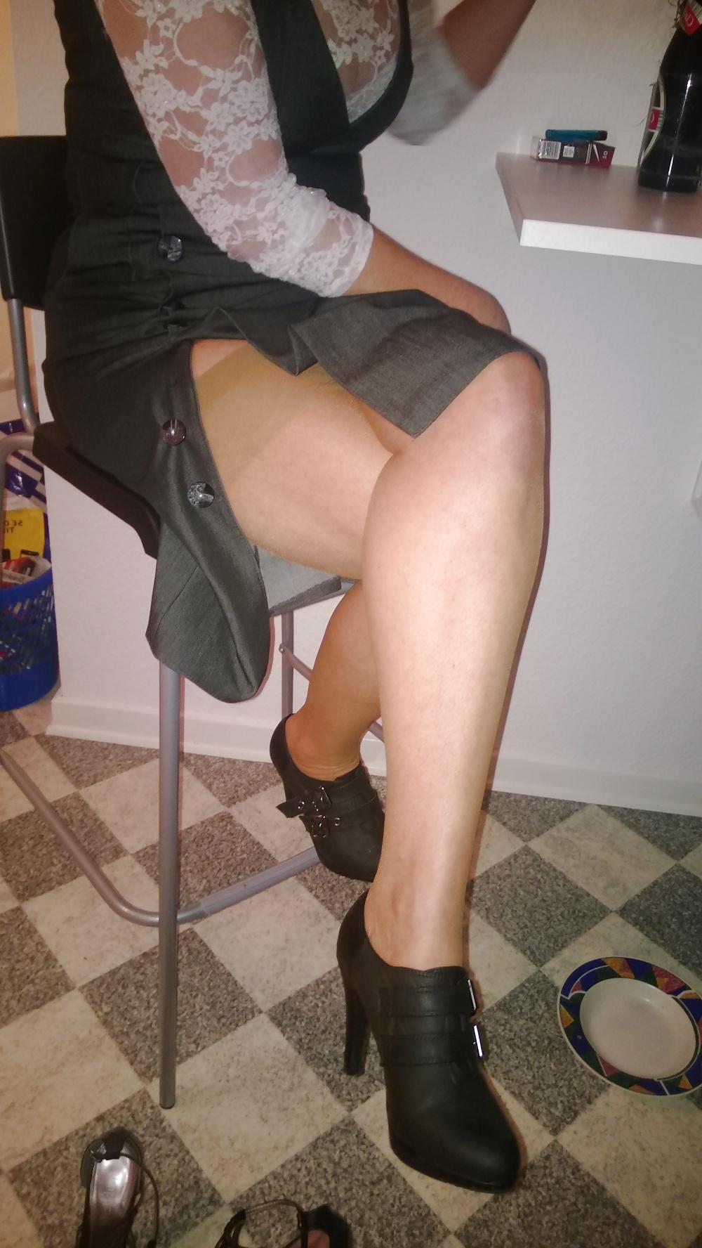 25P Wife i stockings and see through