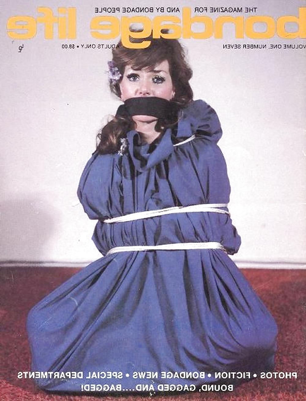 25P My Vintage Bondage Magazines (covers )