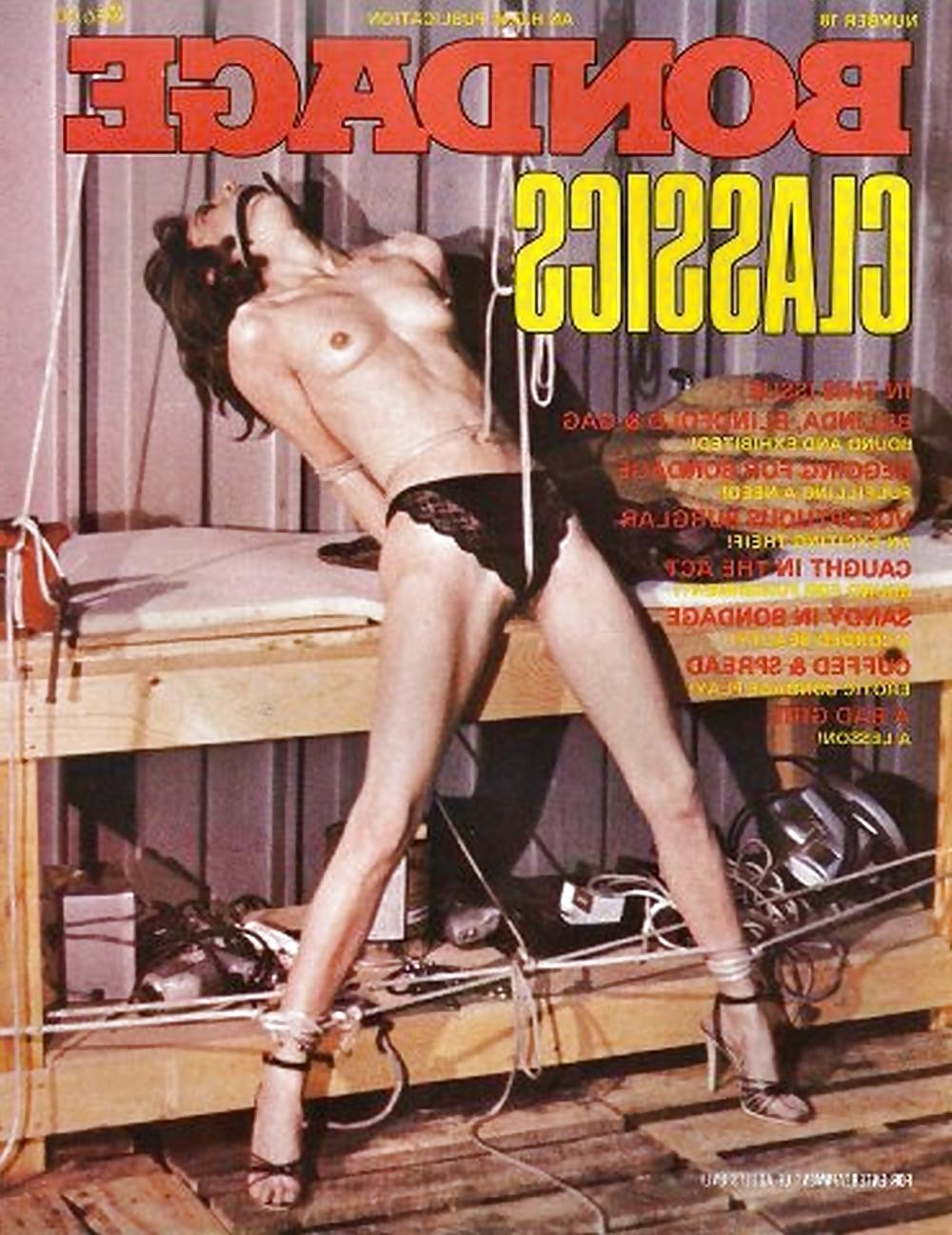 25P My Vintage Bondage Magazines (covers )