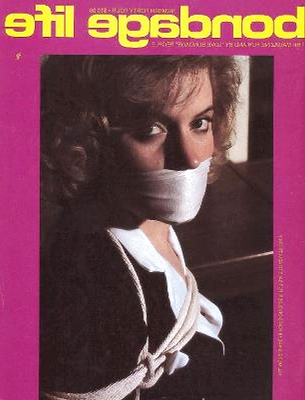 25P My Vintage Bondage Magazines (covers )